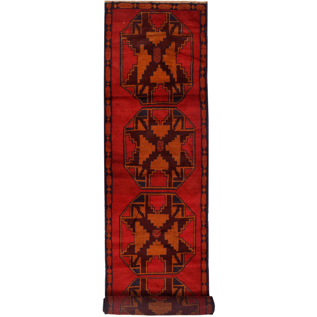 Baluchi Runner 2' 6 x 13' 1 (ft) - No. AL10619 - ALRUG Rug Store