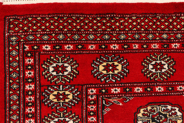 Red Bokhara 3' 1 x 4' 11 - No. 44020 - ALRUG Rug Store