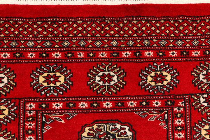 Red Bokhara 3' 1 x 4' 11 - No. 44020 - ALRUG Rug Store