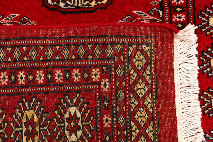 Red Bokhara 3' 1 x 4' 11 - No. 44020 - ALRUG Rug Store