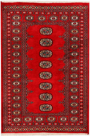 Dark Red Bokhara 3' 1 x 4' 6 - No. 44024