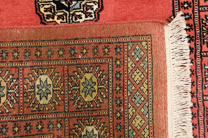 Indian Red Bokhara 3' 1 x 5' 3 - No. 44031 - ALRUG Rug Store