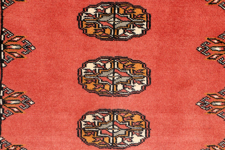 Indian Red Bokhara 3' x 4' 7 - No. 44038