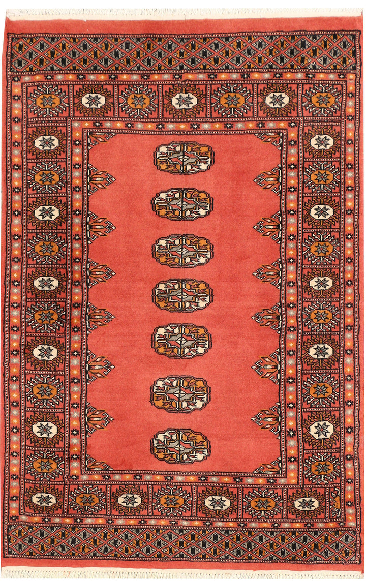 Indian Red Bokhara 3' x 4' 7 - No. 44038
