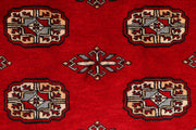 Red Bokhara 3' 1 x 5' 5 - No. 44042 - ALRUG Rug Store