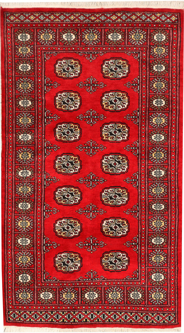 Red Bokhara 3' x 5' 5 - No. 44049