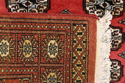 Indian Red Bokhara 3' 1 x 4' 11 - No. 44051 - ALRUG Rug Store