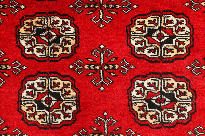 Red Bokhara 3'  x" 5'  4" - No. QA69357