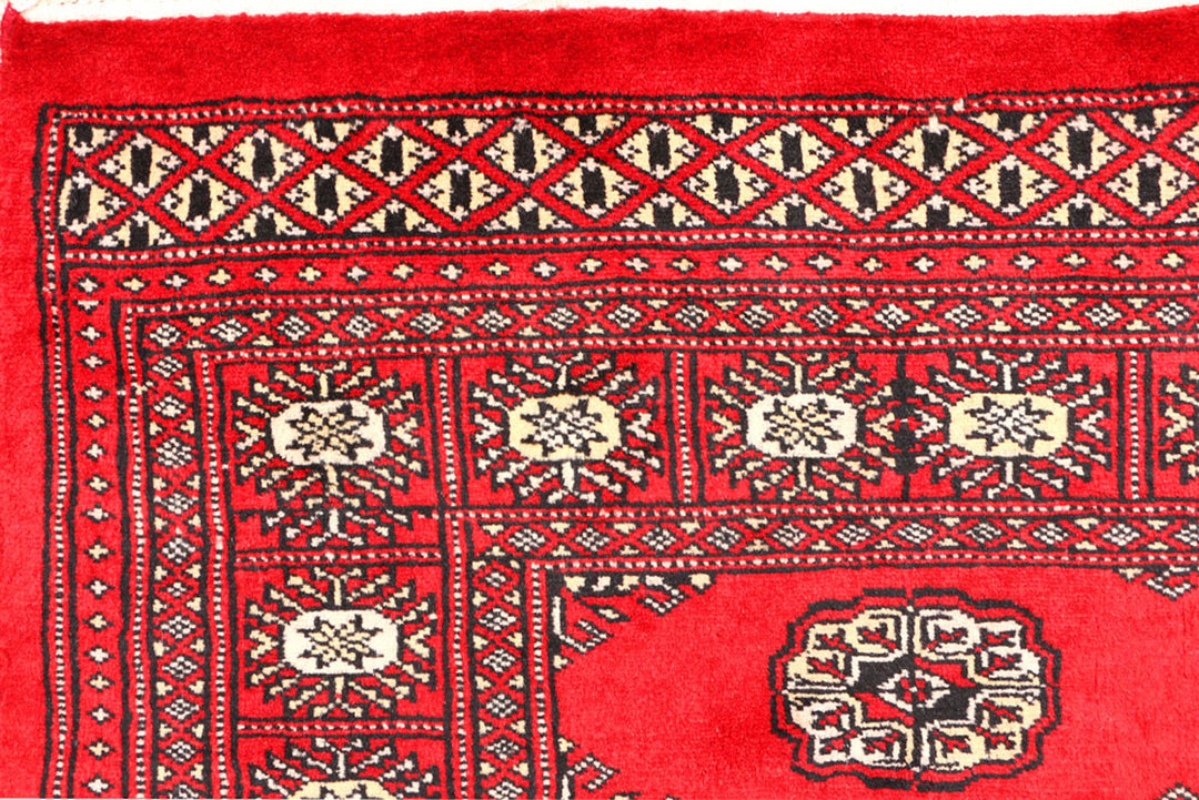 Red Bokhara 3'  x" 4'  8" - No. QA57107