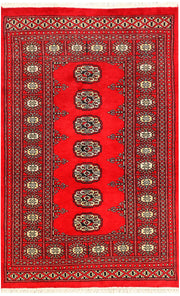Red Bokhara 3' x 4' 8 - No. 44057