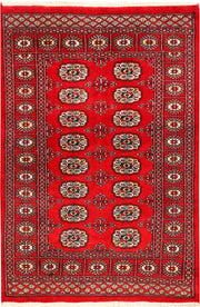 Red Bokhara 3'  x" 4'  6" - No. QA93550