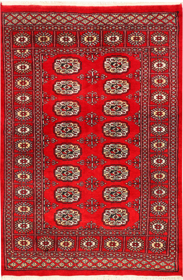 Red Bokhara 3' x 4' 6 - No. 44072