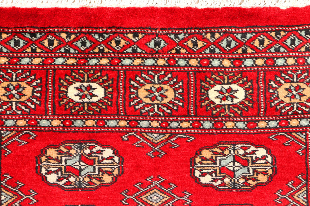 Red Bokhara 3' x 5' - No. 44075 - ALRUG Rug Store