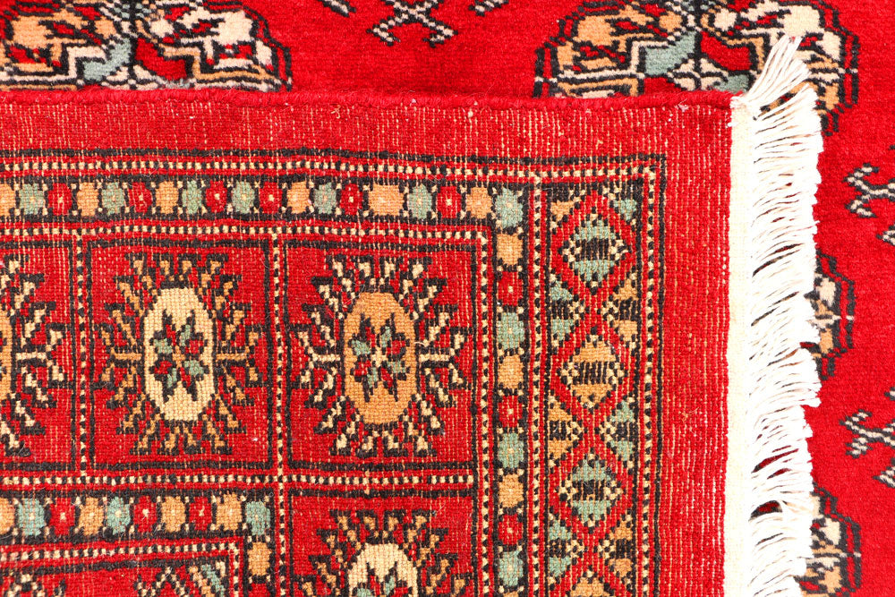 Red Bokhara 3' x 5' - No. 44075 - ALRUG Rug Store