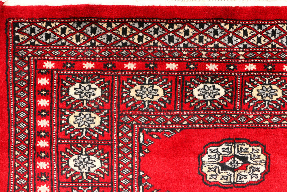 Red Bokhara 3' 1 x 5' - No. 44085 - ALRUG Rug Store