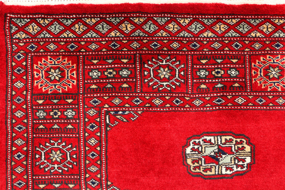 Red Bokhara 3' x 5' 2 - No. 44087 - ALRUG Rug Store
