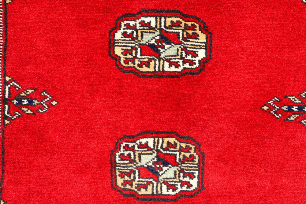 Red Bokhara 3' x 5' 2 - No. 44087 - ALRUG Rug Store