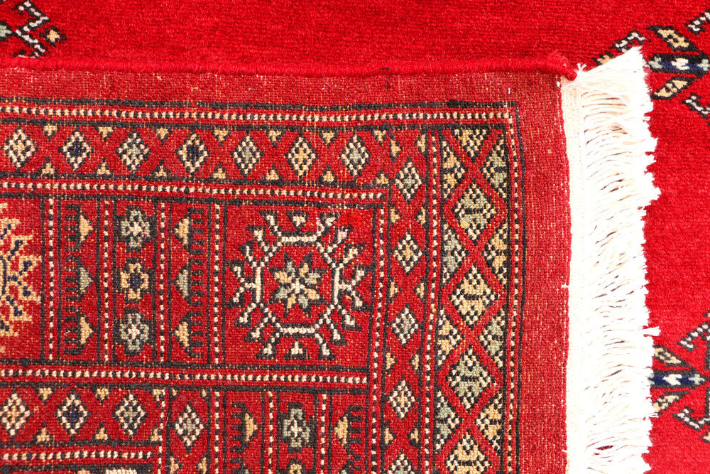 Red Bokhara 3' x 5' 2 - No. 44087 - ALRUG Rug Store