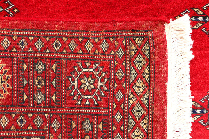 Red Bokhara 3' x 5' 2 - No. 44087 - ALRUG Rug Store