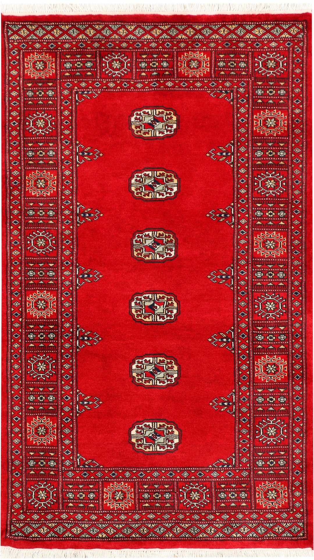 Red Bokhara 3' x 5' 2 - No. 44087 - ALRUG Rug Store