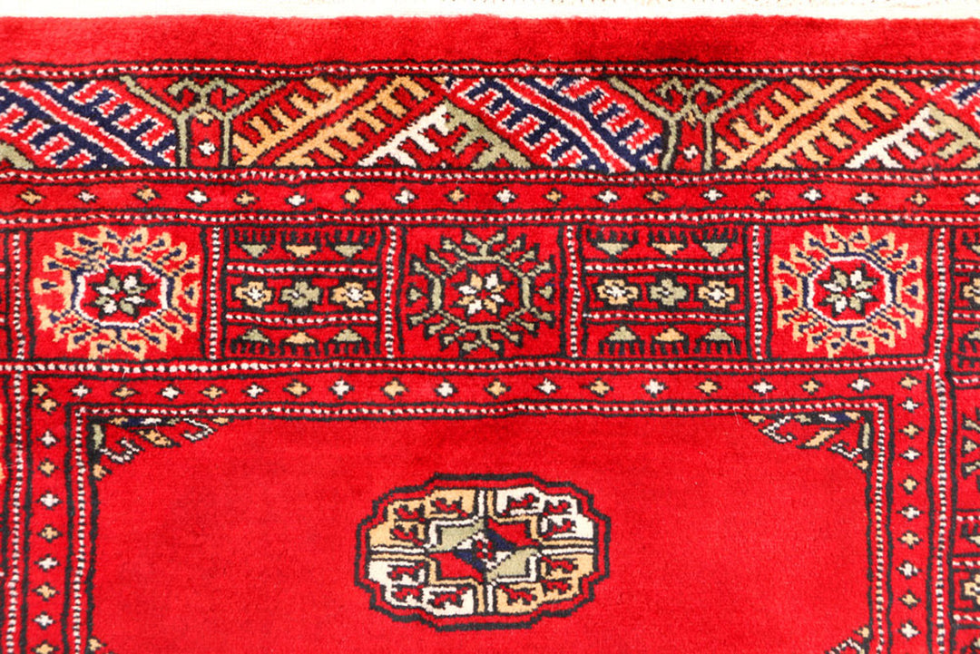 Red Bokhara 3'  x" 5'  2" - No. QA17633