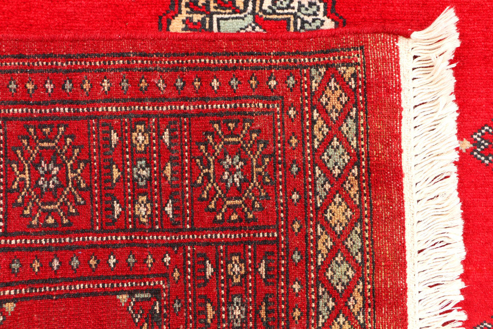 Red Bokhara 3' x 4' 9 - No. 44102 - ALRUG Rug Store