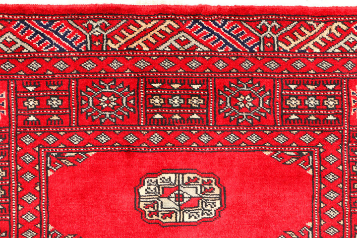 Red Bokhara 2'  11" x 4'  8" - No. QA97762