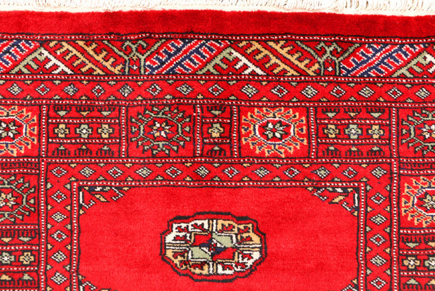 Red Bokhara 3' 1 x 5' 3 - No. 44106 - ALRUG Rug Store