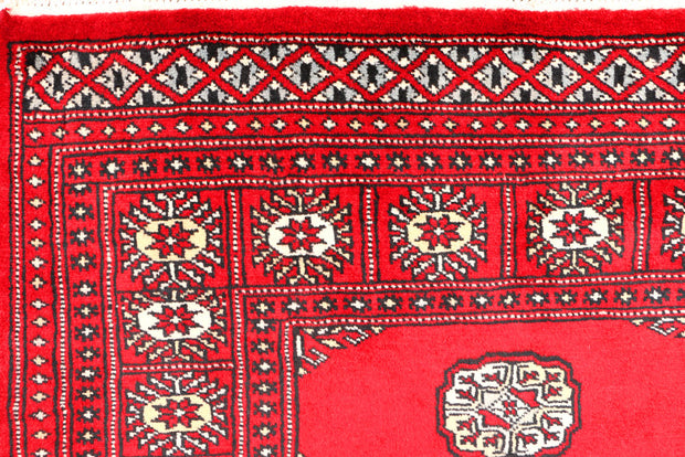 Red Bokhara 3' x 4' 11 - No. 44108 - ALRUG Rug Store