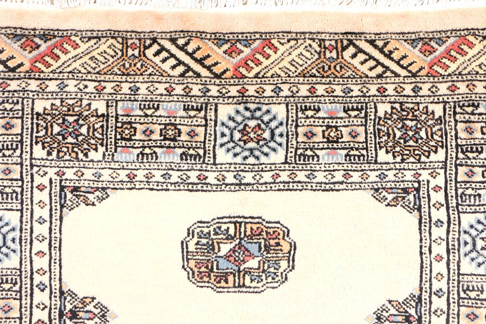Ivory Bokhara 2' 11 x 5' 7 - No. 44111 - ALRUG Rug Store