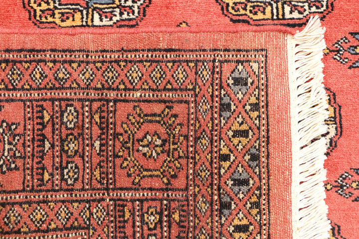 Indian Red Bokhara 3' 1 x 5' 3 - No. 44113 - ALRUG Rug Store