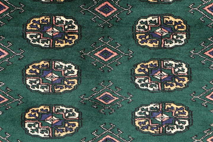 Darkgreen Bokhara 3' 1 x 4' 10 - No. 44117 - ALRUG Rug Store