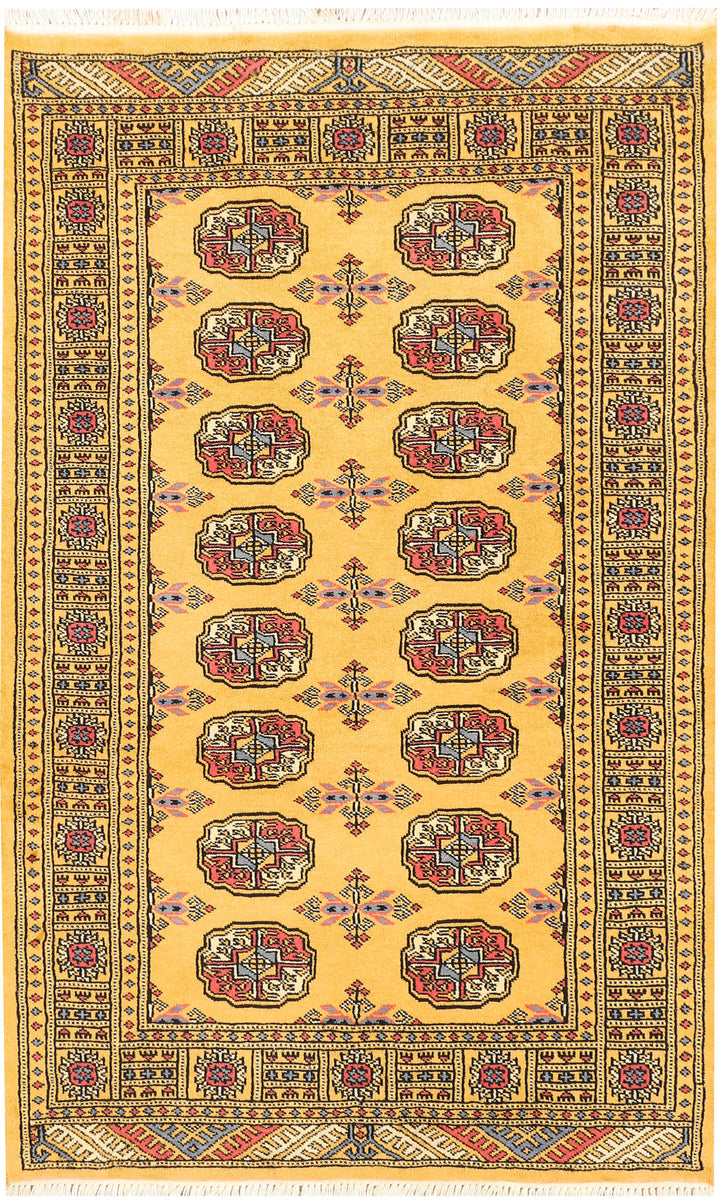 Gold Bokhara 3' 1 x 4' 11 - No. 44121