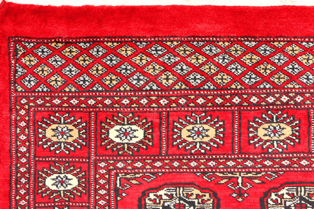 Red Bokhara 2'  11" x 4'  9" - No. QA31070