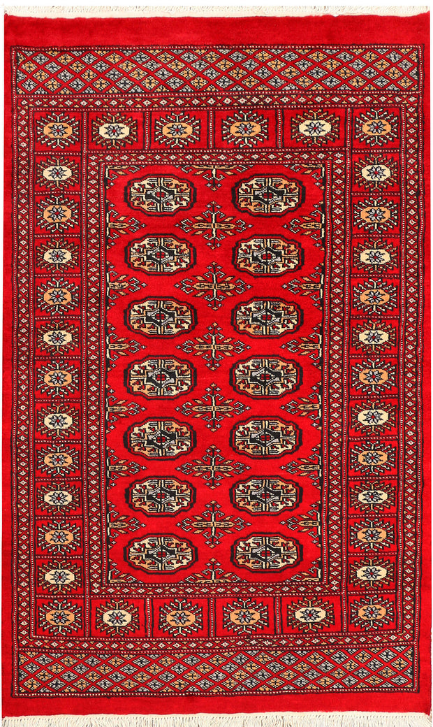 Red Bokhara 2' 11 x 4' 9 - No. 44124
