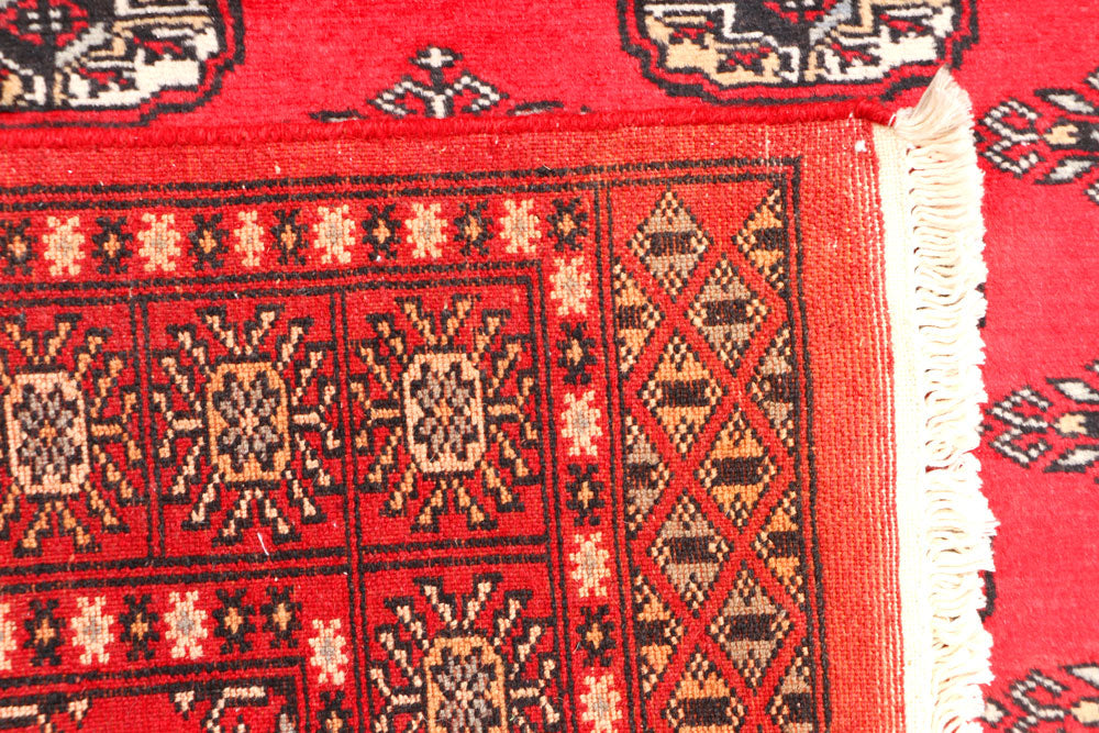 Red Bokhara 3' x 4' 10 - No. 44126 - ALRUG Rug Store