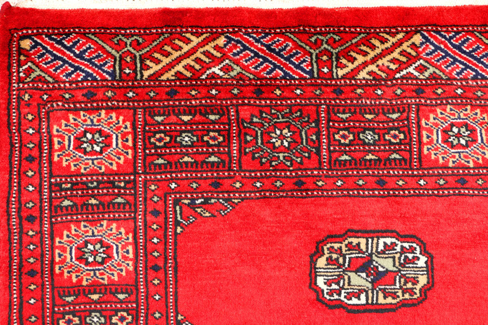 Red Bokhara 3' 1 x 5' 4 - No. 44128 - ALRUG Rug Store