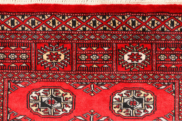 Red Bokhara 3'  1" x 5'  2" - No. QA66696