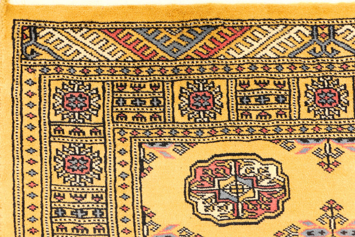 Gold Bokhara 3' 1 x 4' 11 - No. 44135 - ALRUG Rug Store