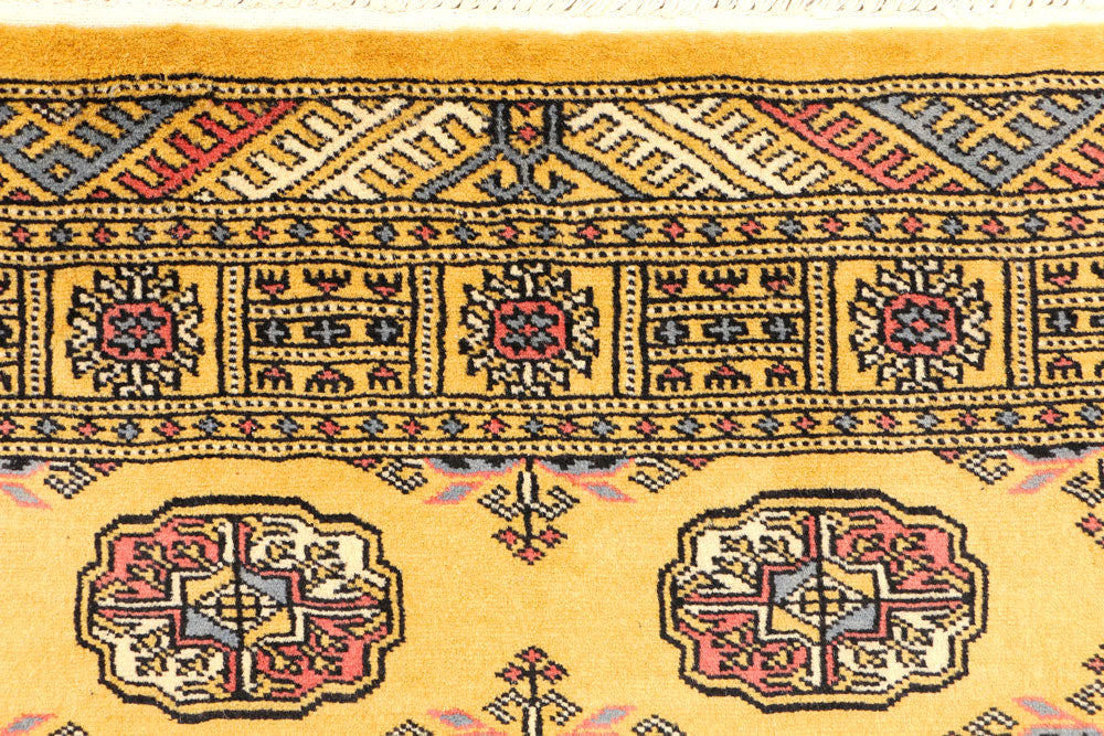 Gold Bokhara 3' 1 x 4' 11 - No. 44135 - ALRUG Rug Store