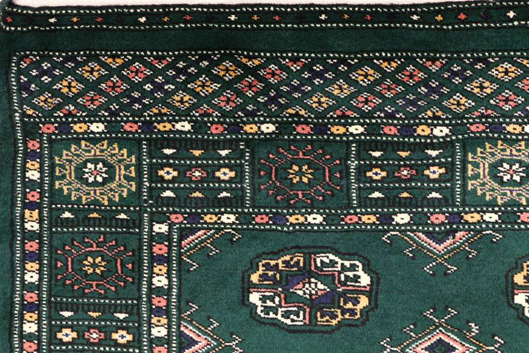 Darkgreen Bokhara 3' 1 x 5' 2 - No. 44137