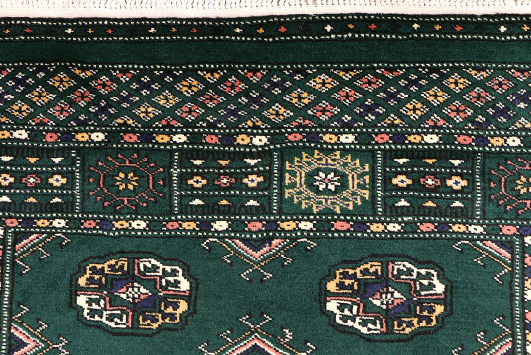 Darkgreen Bokhara 3' 1 x 5' 2 - No. 44137