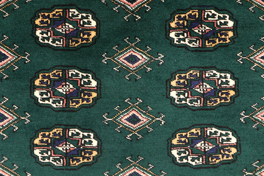 Darkgreen Bokhara 3' 1 x 5' 2 - No. 44137
