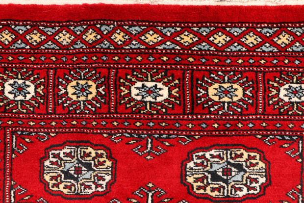 Red Bokhara 3' 1 x 4' 10 - No. 44149 - ALRUG Rug Store