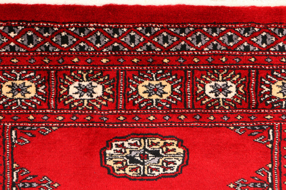 Red Bokhara 2' 11 x 4' 9 - No. 44152 - ALRUG Rug Store