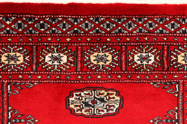 Red Bokhara 2' 11 x 4' 9 - No. 44152 - ALRUG Rug Store