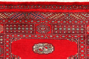 Red Bokhara 3'  1" x 4'  11" - No. QA80212