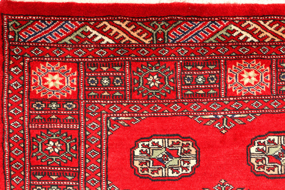Red Bokhara 3' x 5' 5 - No. 44163 - ALRUG Rug Store