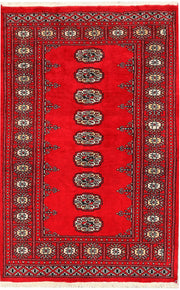 Red Bokhara 3' x 4' 7 - No. 44164