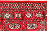 Red Bokhara 3'  x" 4'  11" - No. QA72397